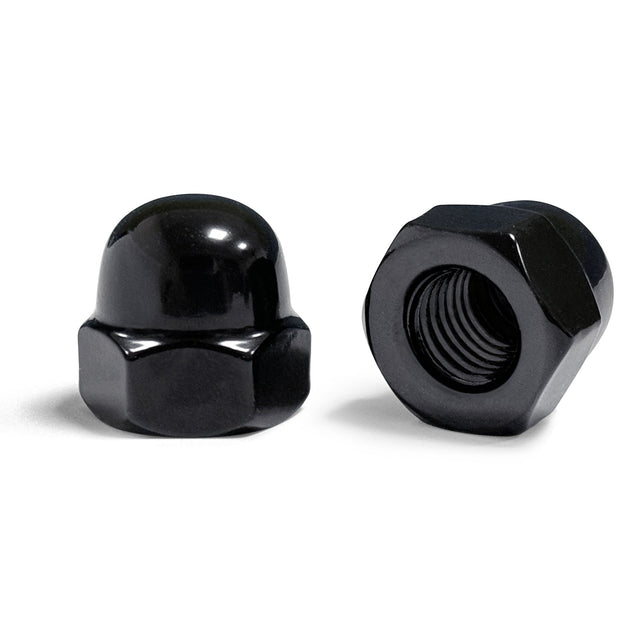 5/16-18 Black Acorn Nut 304(18-8) Stainless Steel