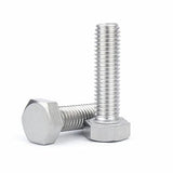 316 Stainless Steel Hex Head Screw 1/4-20*5-1/2,Fully Threaded, 1200pcs/Pack