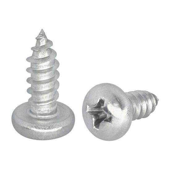 ST3.9 X 6.5 Phillips Rounded Head Sheet Metal Screw 304 Stainless Steel DIN7981 (12500pcs/Pkg)