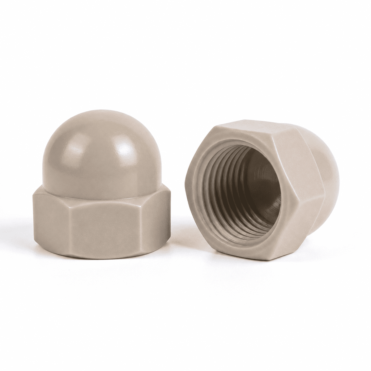 M16-2.00 x Acorn Nuts PEEK - 30pcs/pack