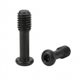 M12-1.75 x 55 mm Button Socket Head Captive Screws 304 Stainless Steel Black - 100pcs/pack
