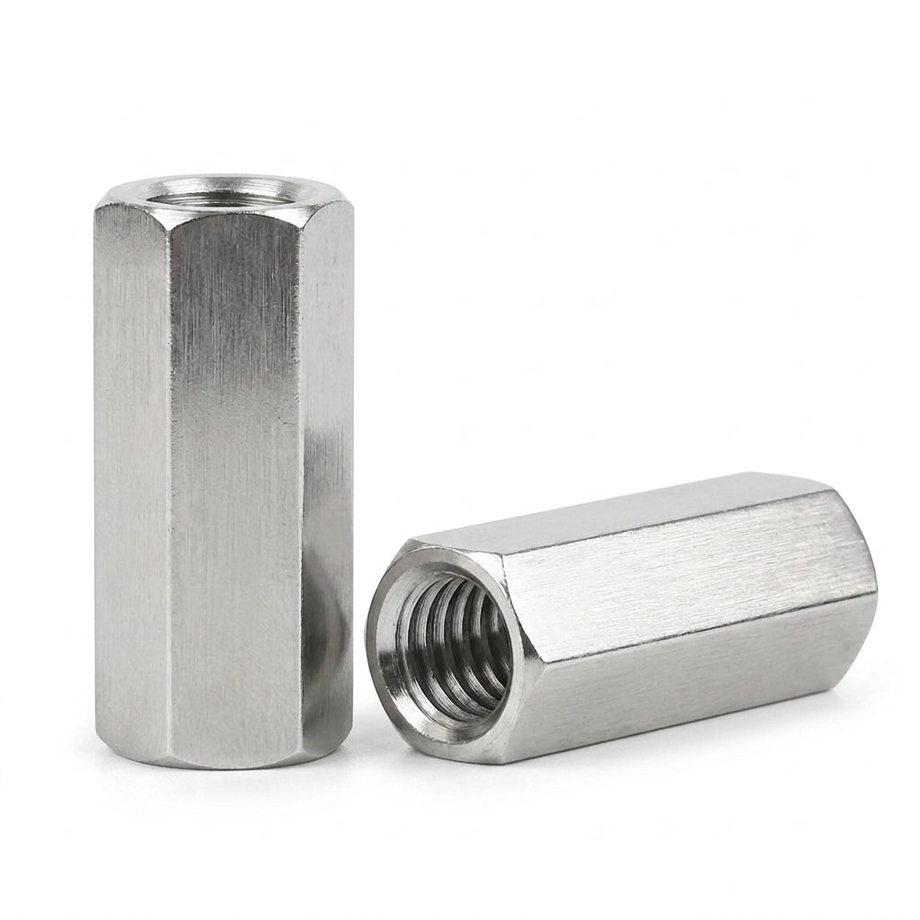 5/16 Hex Size #8-32 x 25/32 Inch Length Female-Female Hex Standoff 304 Stainless Steel  100pcs/pack