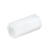 Nylon 6/6 Plastic Hex Standoff 10 mm Hex, 40 mm Long, M5 x 0.8 mm Thread ,40pcs/Pack