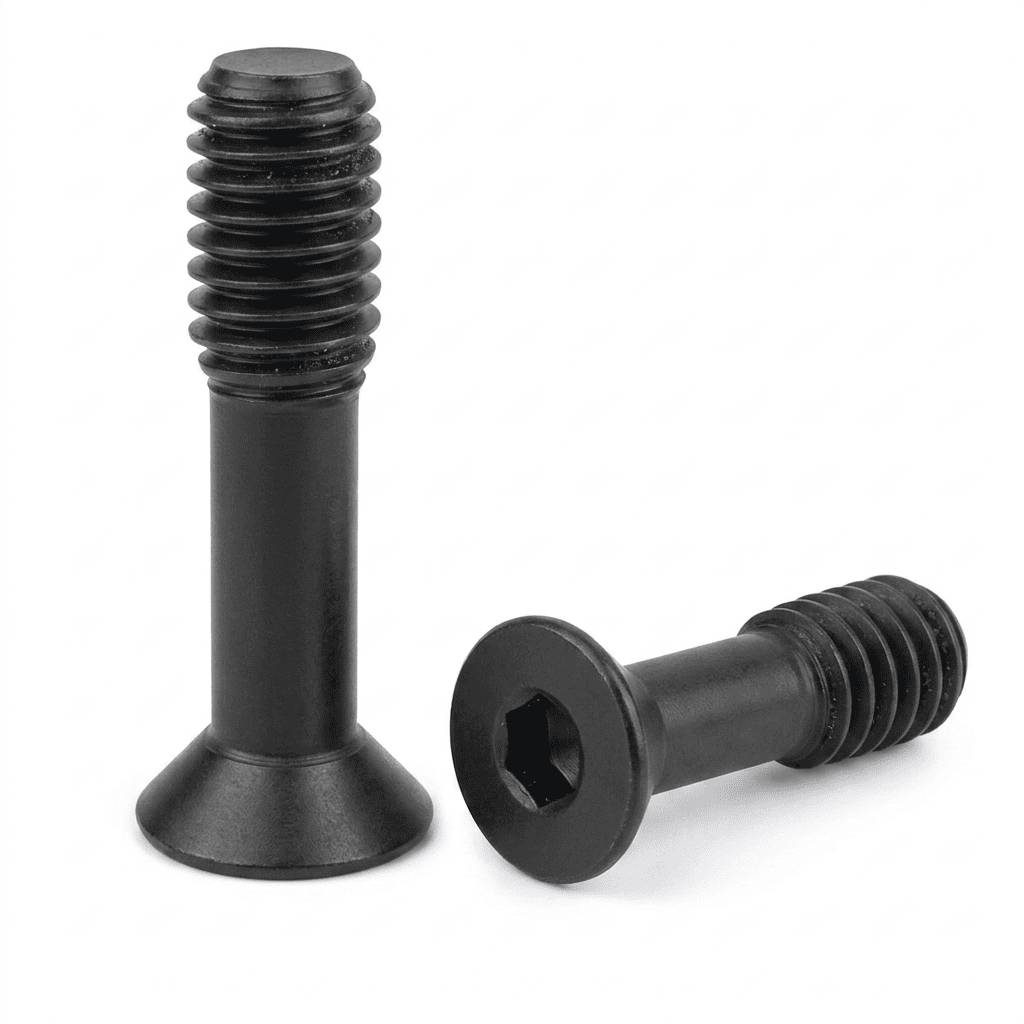 M3-0.50 x 16 mm Flat Socket Head Captive Screws 304 Stainless Steel Black - 1000pcs/pack
