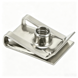M6-1.0 Clip-On Nuts Type B 304 Stainless Steel  Width15mm Length22mm,300pcs/pack