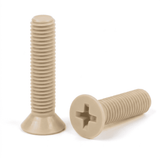 M8-1.25 x 75 mm Phillips Flat Head Machine Screws PEEK - 20pcs/pack