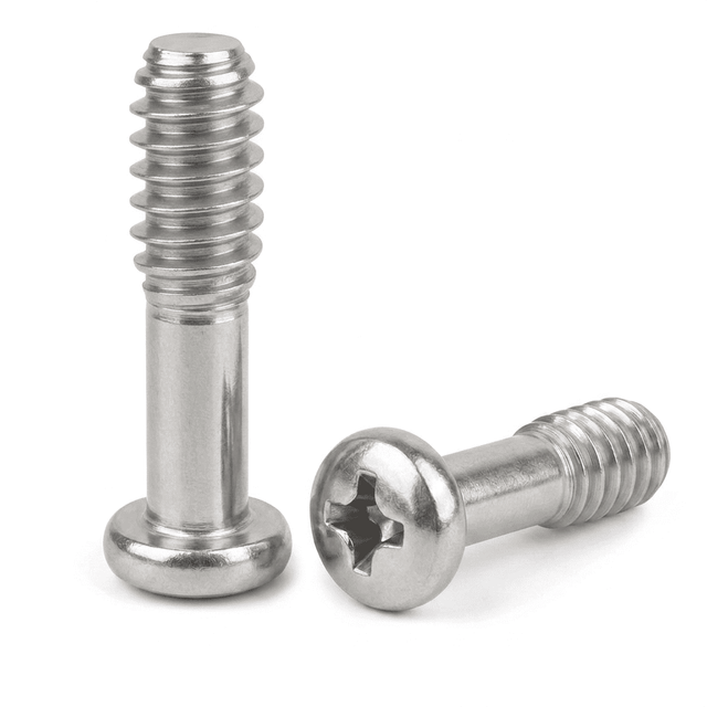 M6-1.00 x 8 mm Phillips Pan Head Captive Screws 316 Stainless Steel Plain - 300pcs/pack