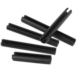 10mm x 100mm Slotted Spring Pins (ISO 8752)  Black Stainless Steel 303(100pcs/pack)