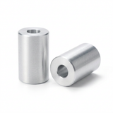 16mm OD, 16 mm Length, For M13 Screw Size Aluminum Unthreaded Round Spacer,50pcs/pack