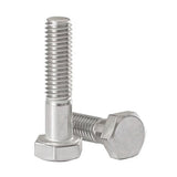 M8-1.25 x 95 mm Hex Cap Screw Partially Threaded Coarse 316 Stainless Steel DIN931, 300 pcs/Pack