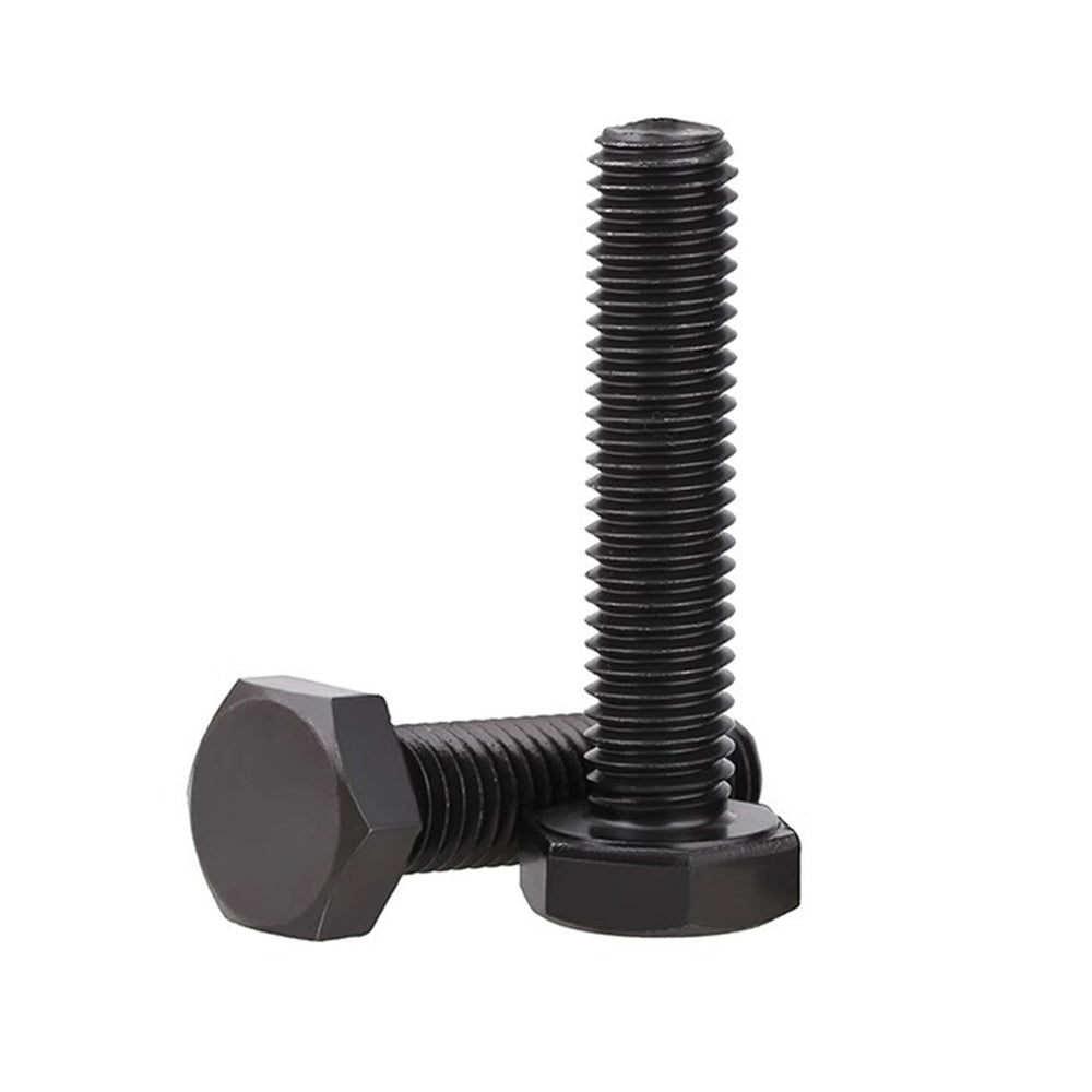 M16-2.00 x 80 mm Hex Cap Screw Fully Threaded Coarse Class 10.9 Steel Plain DIN933, 110 pcs/Pack