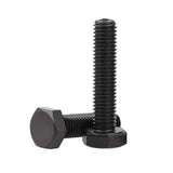 M16-2.00 x 80 mm Hex Cap Screw Fully Threaded Coarse Class 10.9 Steel Plain DIN933, 110 pcs/Pack