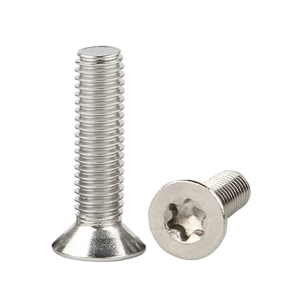 M6 x 85mm Hex-lobular Socket Countersunk Flat Head Screws Stainless Steel 316 Passivated 72 Hours Salt Spray Test (Red Rust), 450 pcs/Pack