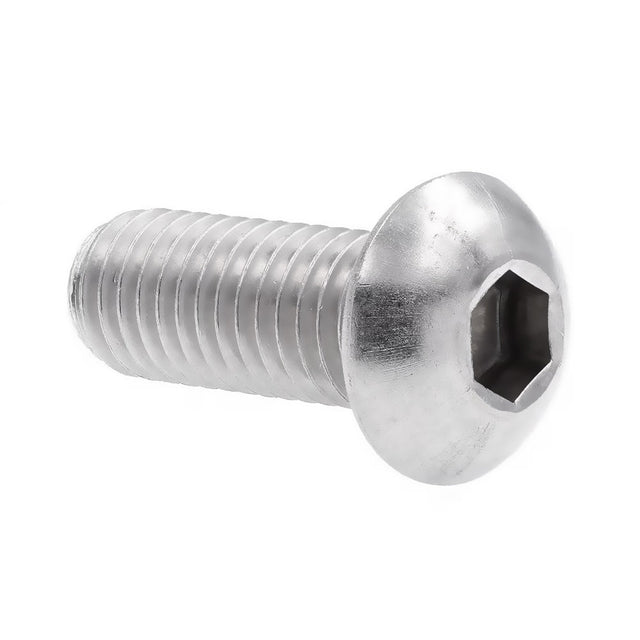 M5 x 14mm Hexagon Socket Button Head Machine Screws Stainless Steel 316 Passivated 72 Hours Salt Spray Test (Red Rust), 2600 pcs/Pack