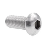 #8-32 x 3/8" Hexagon Socket Button Head Machine Screws Stainless Steel 316 Passivated 48 Hours Salt Spray Test (Red Rust), 5200 pcs/Pack