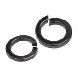 M24 High Collar Spring Lock Washers Steel 70# Black Oxide DIN 7980, 1700/Pack