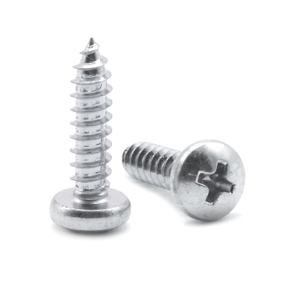 ST3 x 13mm Phillips Pan Head Tapping Screws Stainless Steel 304 Passivated 48 Hours Salt Spray Test (Red Rust), 17500 pcs/Pack