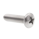 M3 x 14mm Phillips Round Head Machine Screws Stainless Steel 304 Passivated 12 Hours Salt Spray Test (Red Rust), 10900 pcs/Pack