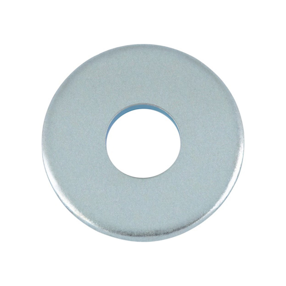 M16 Plain Washers, Large Series Steel Q235 100HV Blue-white Zinc Plated (Trivalent) 24H Salt Spray ISO 7093-2, 3900/Pack