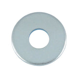 M10 Plain Washers, Large Series Steel 50# 300HV Blue-white Zinc Plated (Trivalent) ISO 7093-1, 2800/Pack