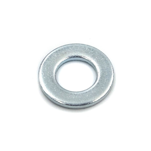 M10 Plain Washers, Normal Series Steel Q235 100HV Blue-white Zinc Plated (Trivalent) 24H Salt Spray ISO 7090 / DIN 125 A, 2900/Pack