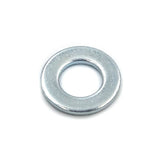 M10 Plain Washers, Normal Series Steel Q235 200HV Blue-white Zinc Plated (Trivalent) 24H Salt Spray ISO 7089, 10000/Pack