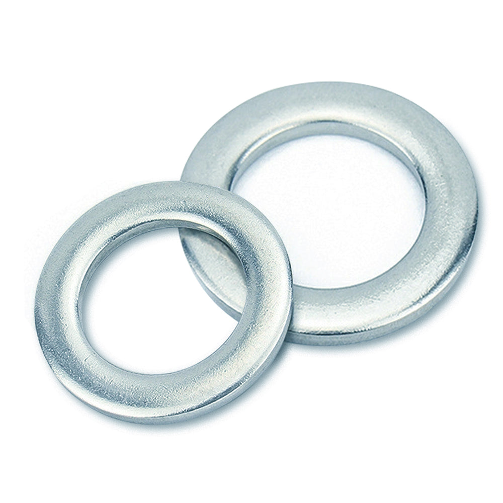 M8 Plain Washers, Small Series, Grade A Steel Q235 200HV Blue-white Zinc Plated (Trivalent) ISO 7092, 19000/Pack