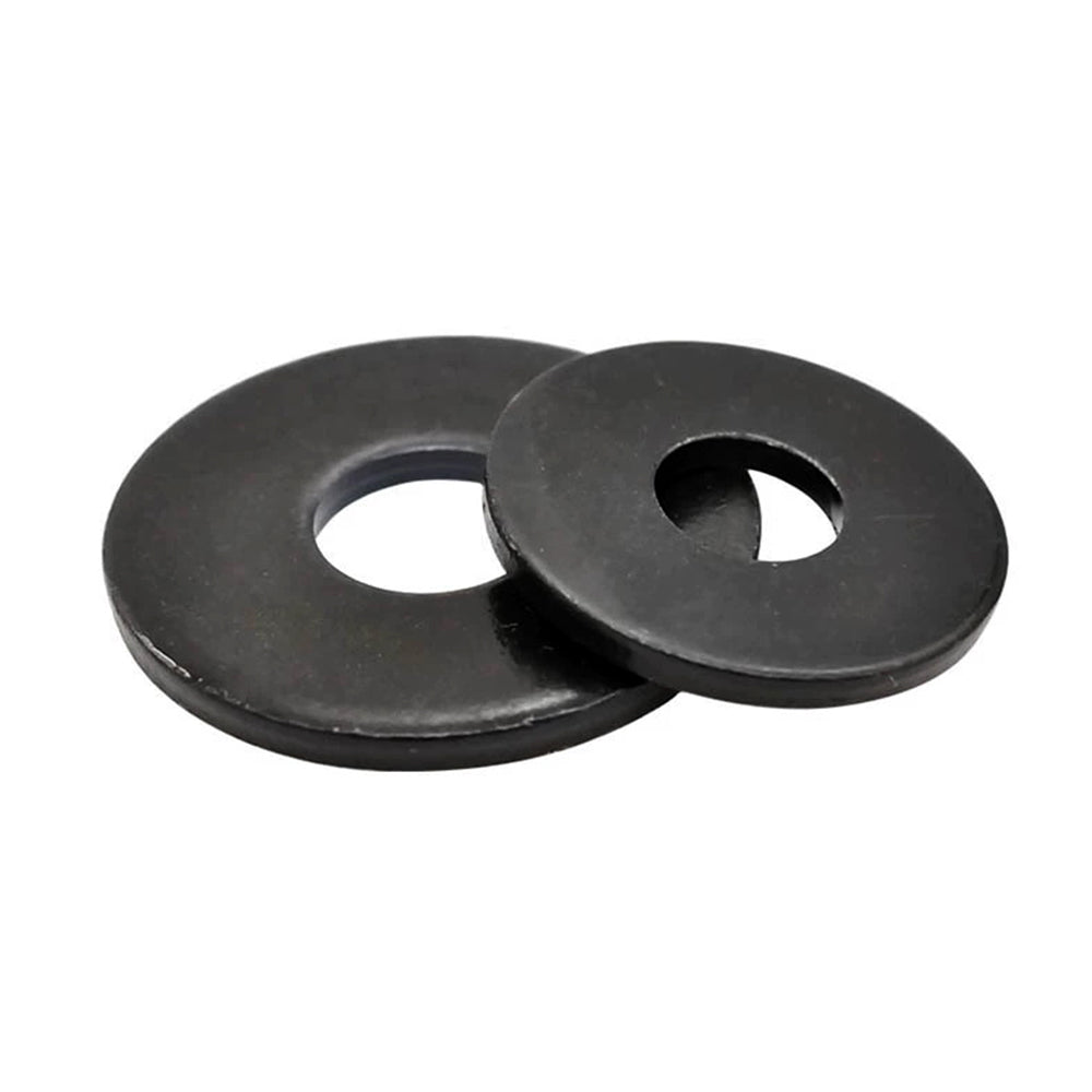 M8 Plain Washers with Large Outside Diameter Steel Q235 100HV Black Oxide DIN 9021, 5500/Pack