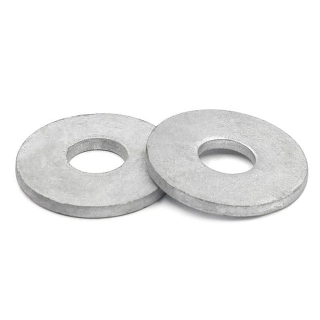 M8 Plain Washers with Large Outside Diameter Steel Q500D 200HV Hot Dip Galvanized (HDG) DIN 9021, 3700/Pack
