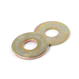 M6 Plain Washers with Large Outside Diameter Steel SPCC 100HV Yellow Zinc Plated 24H Salt Spray DIN 9021, 14000/Pack