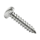 ST6.3 x 40mm Slotted Pan Head Tapping Screws Stainless Steel 304 Passivated 12 Hours Salt Spray Test (Red Rust), 1200 pcs/Pack