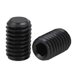 #6-32 x 3/32" Flat Point Socket Set Screw Thermal Black Oxide, 5000 pcs/Pack